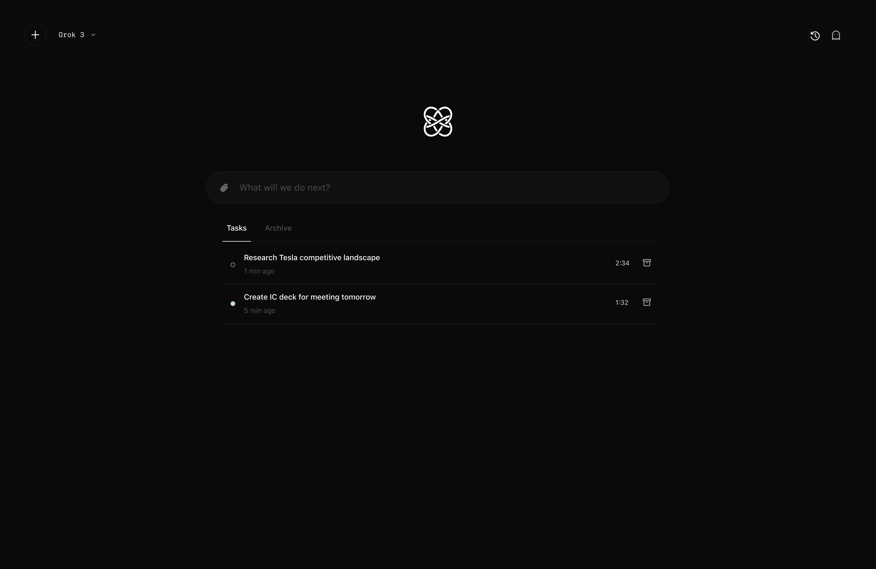 Universal Chat — Tasks