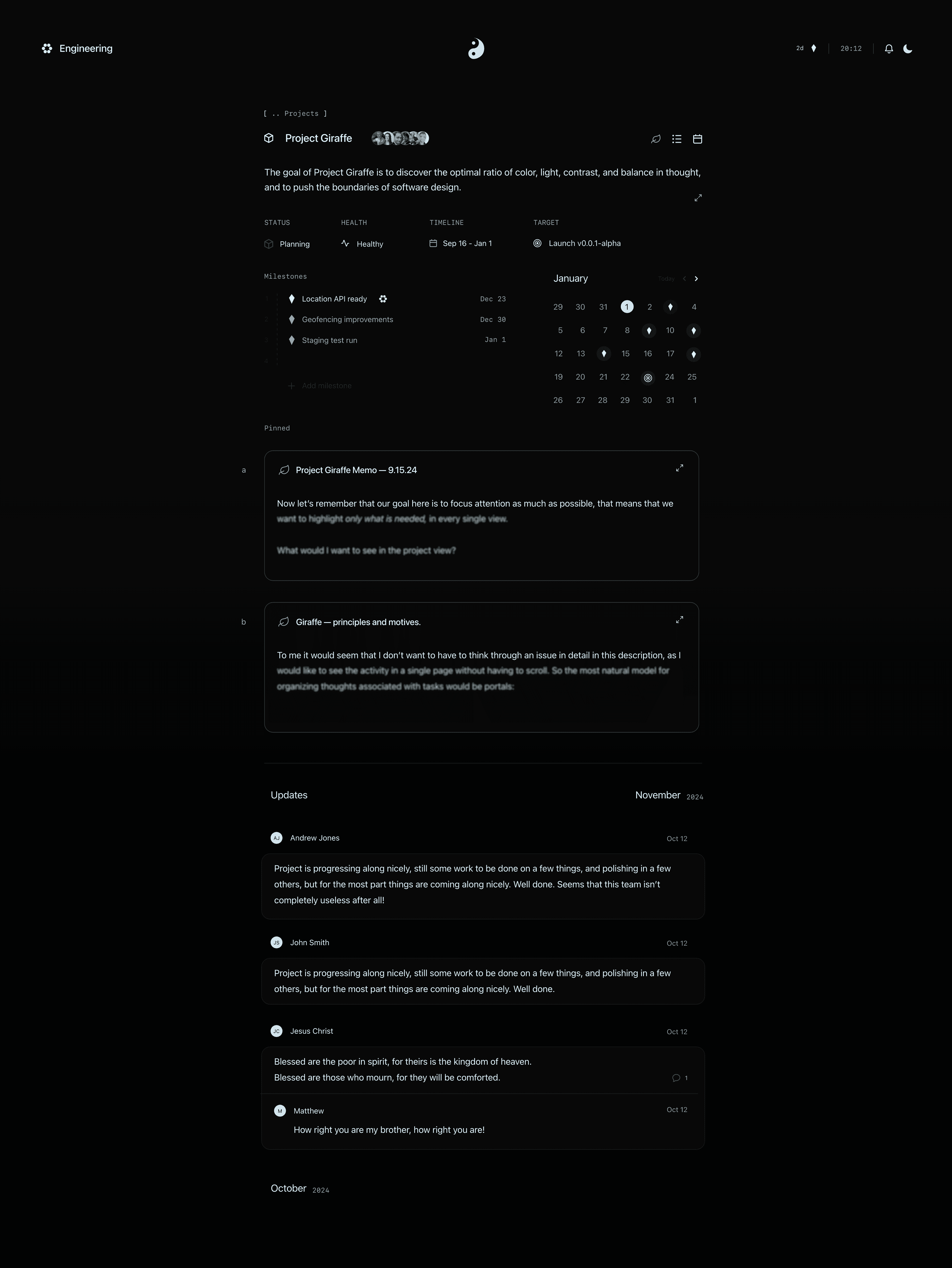 Project — Overview