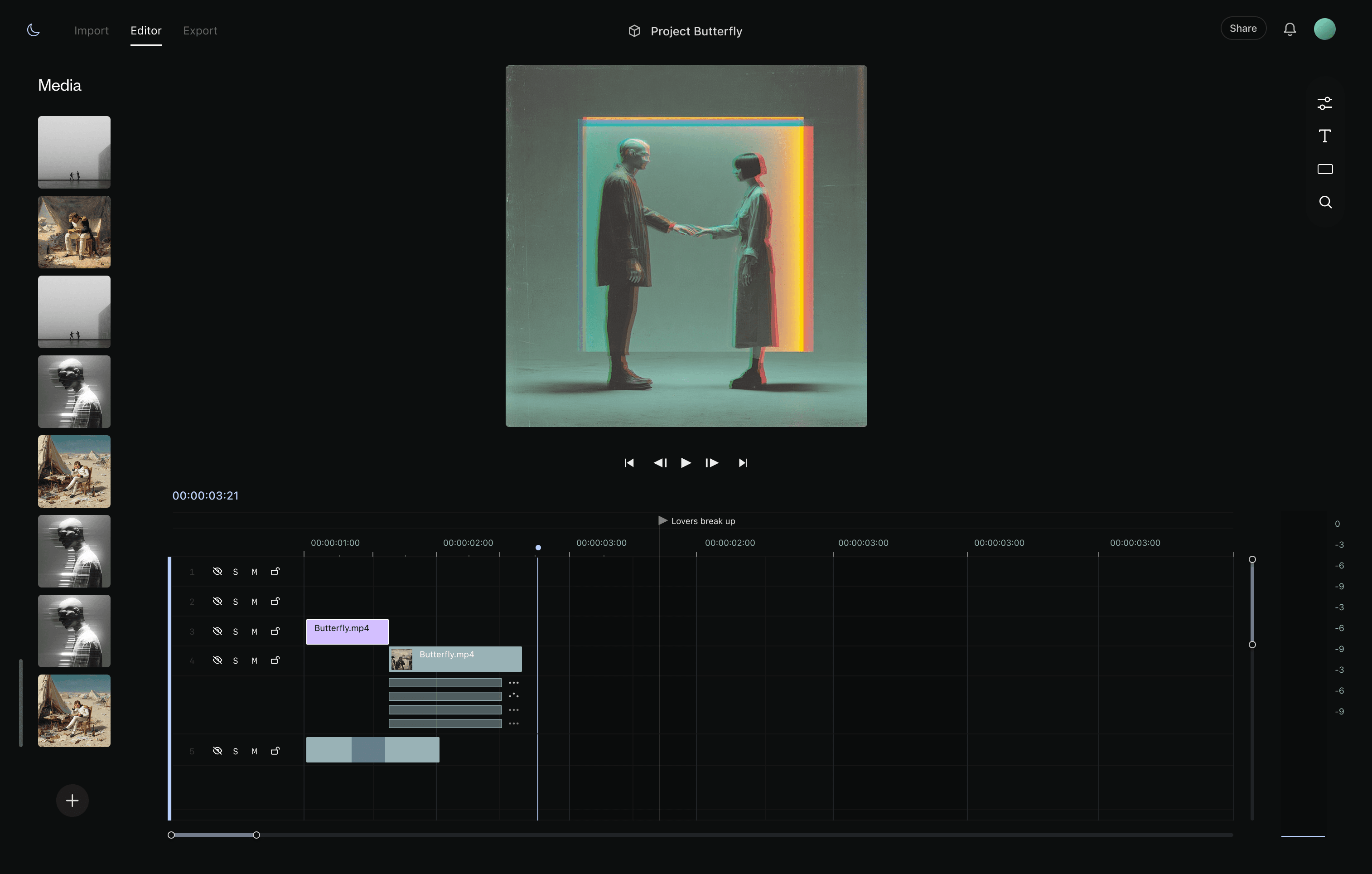 Multimodal Editor