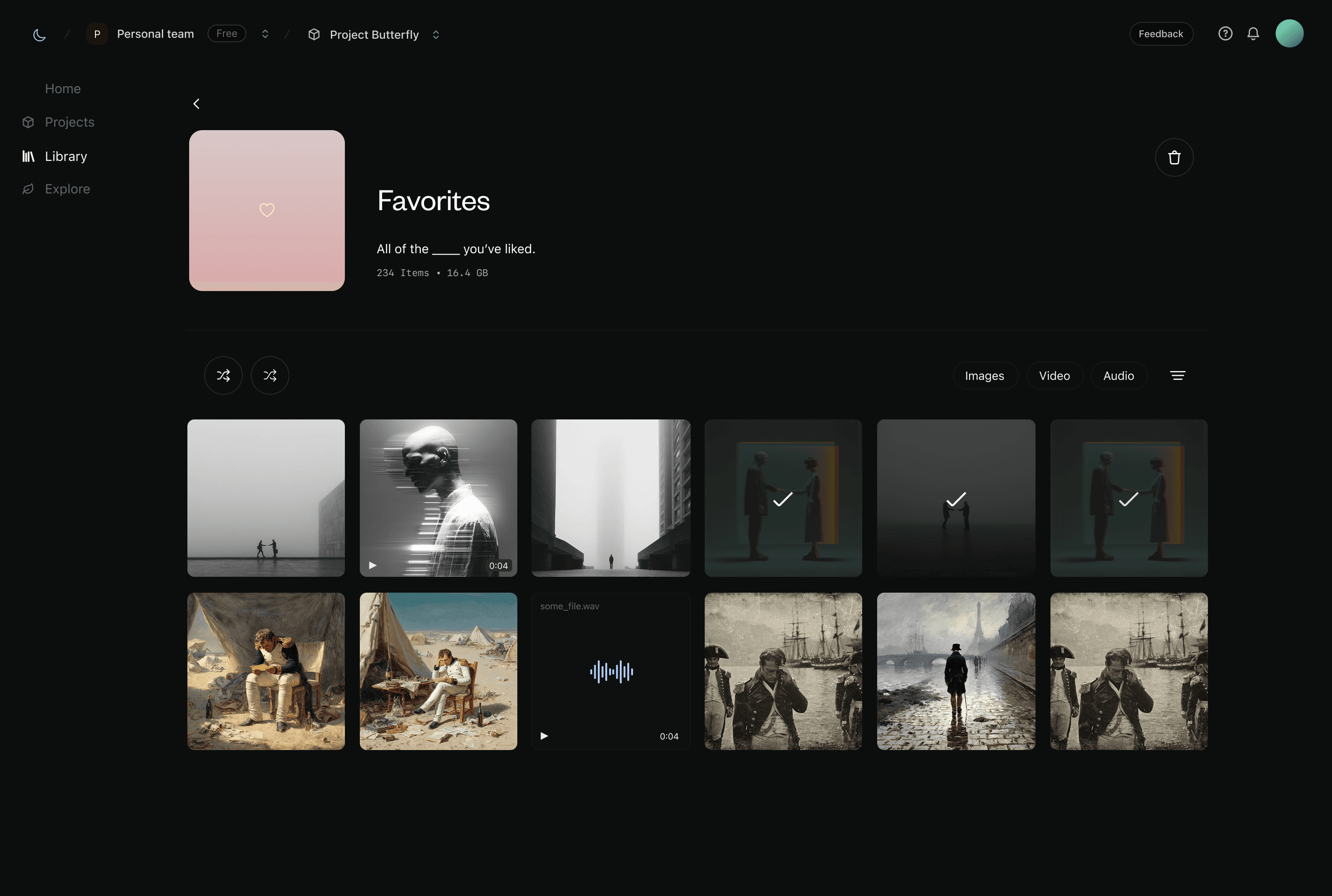 Collection - Favorites